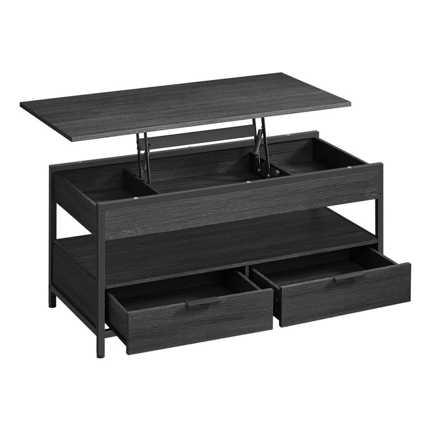 NYRO Lift-Top Coffee Table, Black