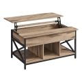 NYRO Lift-Top Coffee Table Brown/Black