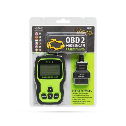OBD2/12V Auto Diagnostic Tool