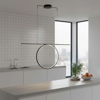 ODETTA Cable LED Pendant Light LED/42W/230V 4000K Black