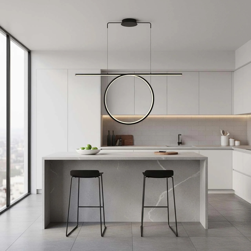 ODETTA Cable LED Pendant Light LED/42W/230V 4000K Black