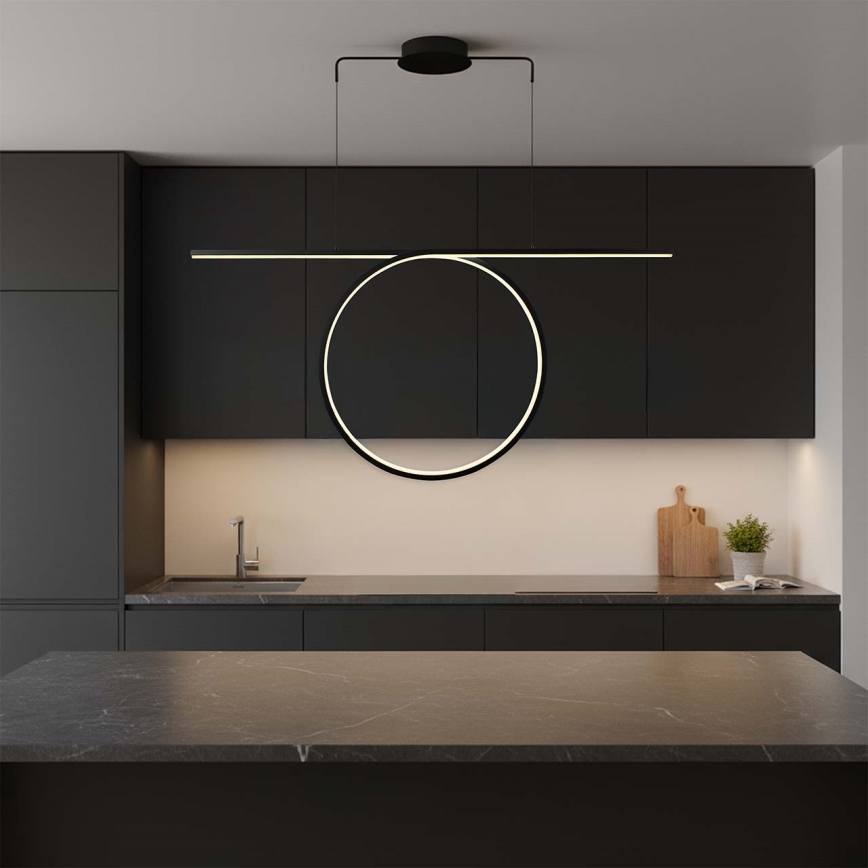 ODETTA Cable LED Pendant Light LED/42W/230V 4000K Black