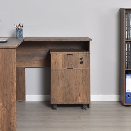Office cabinet 61x41 cm brown