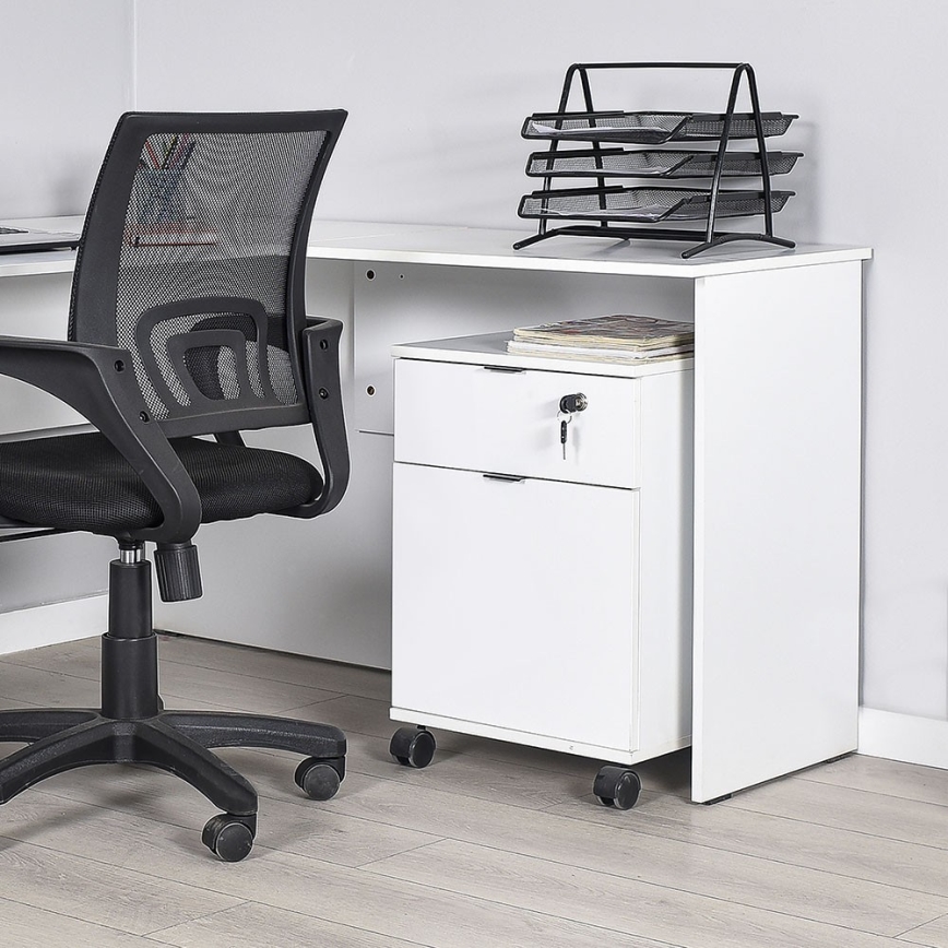 Office cabinet 61x41 cm white