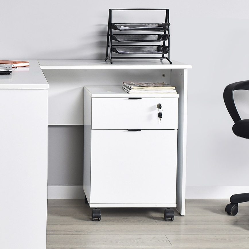 Office cabinet 61x41 cm white