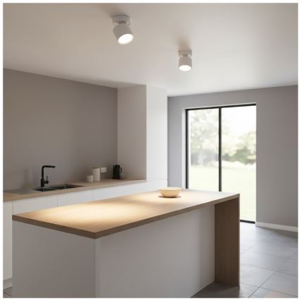 OH12F Spotlight 1x GX53/35W/230V, 8.5 cm, white