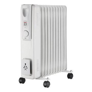 Oil-filled radiator with 11 fins 1000/1500/2500W/230V