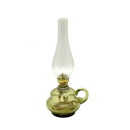 Oil lamp ANNA 33 cm forest green
