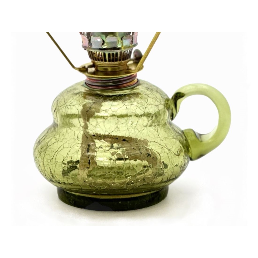 Oil lamp ANNA 33 cm forest green