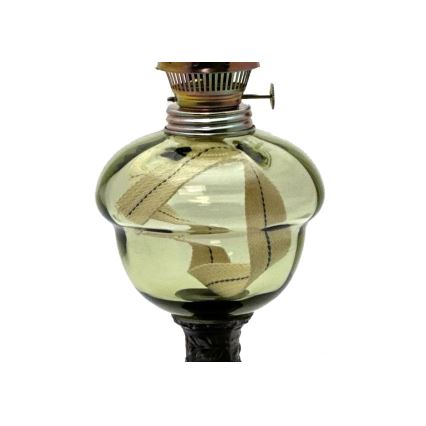 Oil lamp BARBORA 54 cm forest green