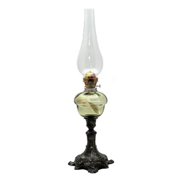 Oil lamp BARBORA 54 cm forest green