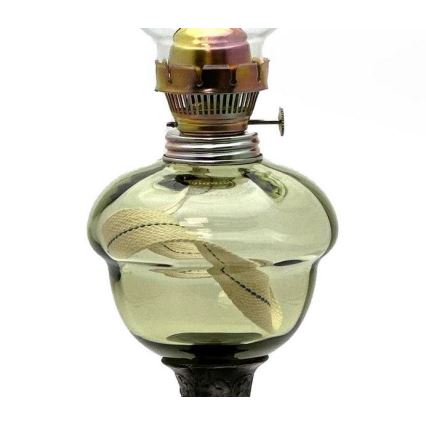 Oil lamp BARBORA 54 cm forest green