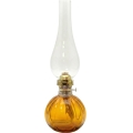 Oil lamp BASIC 38 cm amber