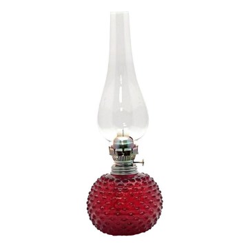 Oil lamp EMA 38 cm garnet