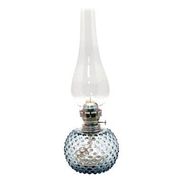 Oil lamp EMA 38 cm light smoky