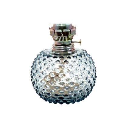 Oil lamp EMA 38 cm light smoky