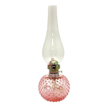 Oil lamp EMA 38 cm pink