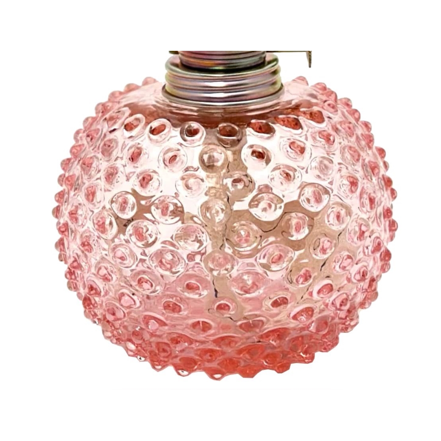 Oil lamp EMA 38 cm pink