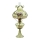 Oil lamp JASMÍNA 50 cm forest green
