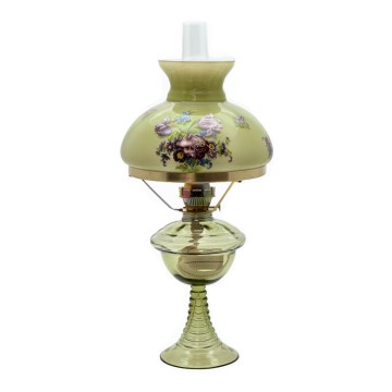 Oil lamp JASMÍNA 50 cm forest green