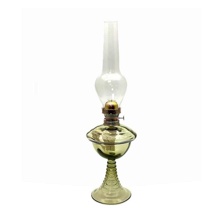 Oil lamp JASMÍNA 50 cm forest green
