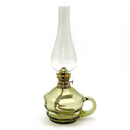 Oil lamp KLÁRA 34 cm forest green