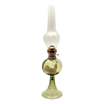 Oil lamp KVĚTA 50 cm forest green