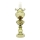 Oil lamp MARCELA 52 cm forest green with a lampshade