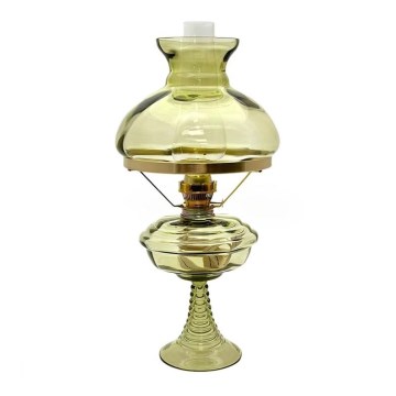 Oil lamp MILADA 50 cm forest green