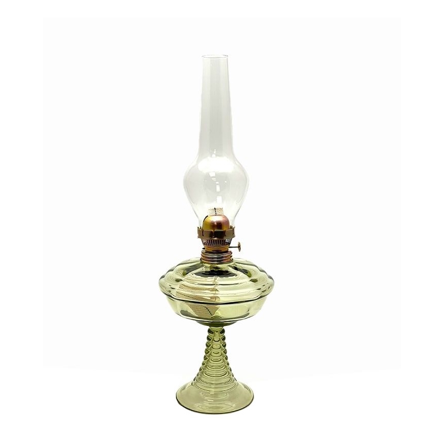 Oil lamp MILADA 50 cm forest green