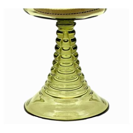 Oil lamp PETRA 42 cm forest green