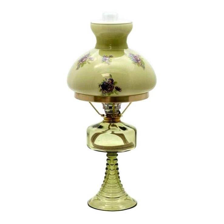 Oil lamp PETRA 42 cm forest green