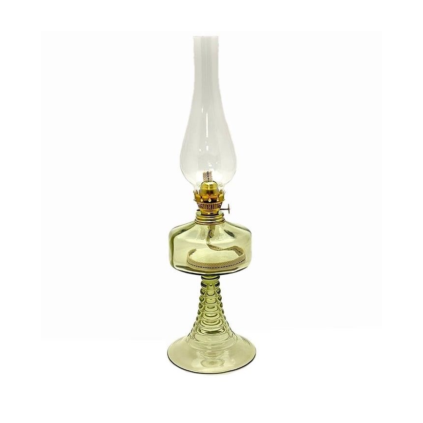 Oil lamp PETRA 42 cm forest green