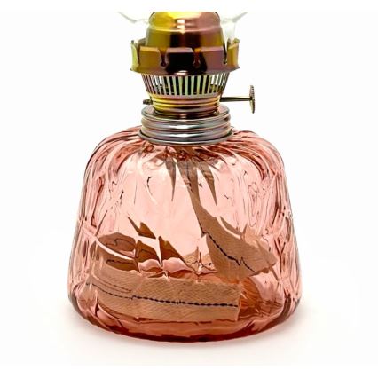 Oil lamp POLY 38 cm copper