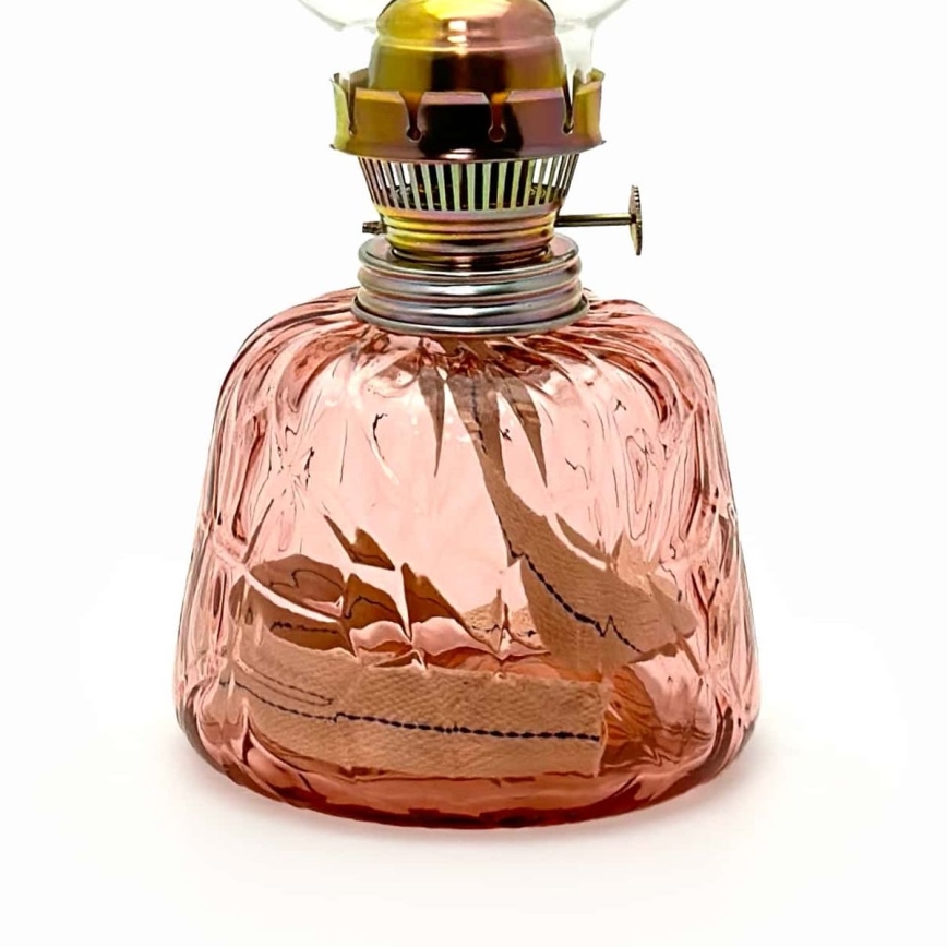 Oil lamp POLY 38 cm copper
