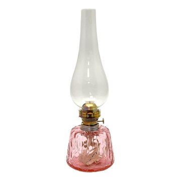 Oil lamp POLY 38 cm pink