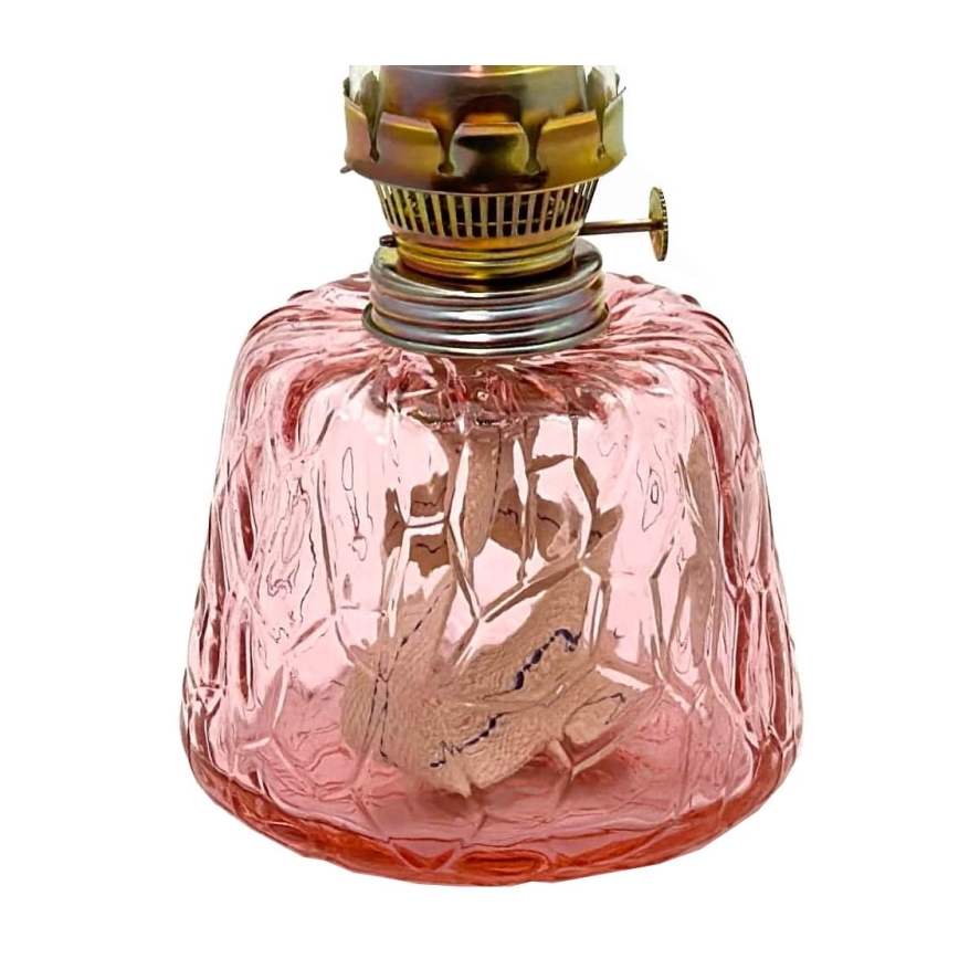Oil lamp POLY 38 cm pink