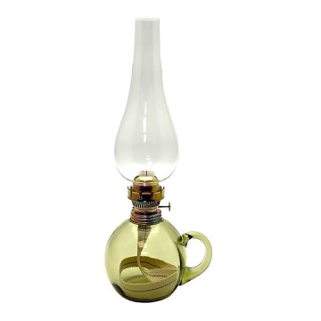 Oil lamp SOFIE 38 cm forest green