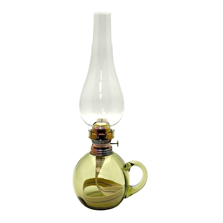 Oil lamp SOFIE 38 cm forest green