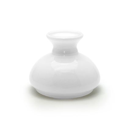 Oil lamp TEREZA 34 cm opal
