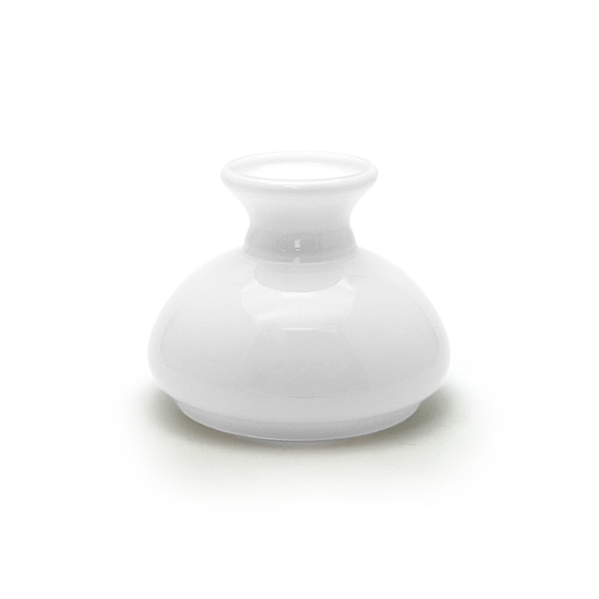 Oil lamp TEREZA 34 cm opal
