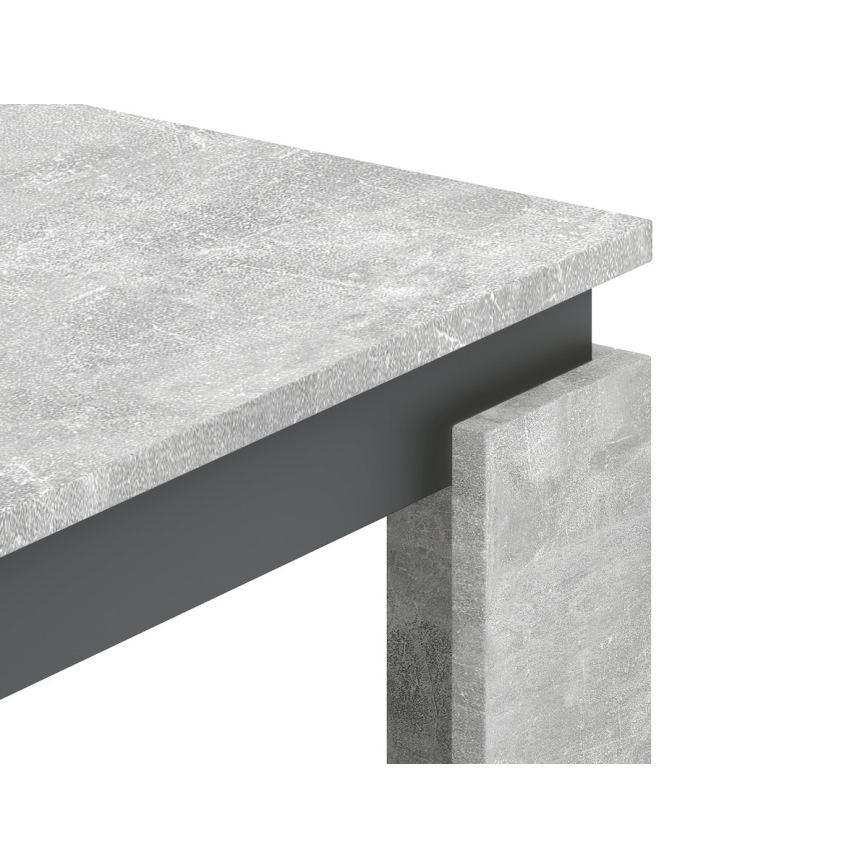 OLAF Coffee Table, Concrete Grey/Anthracite