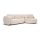 OLBIA Right‑Hand L‑Shaped Sofa Bed with Storage, Beige