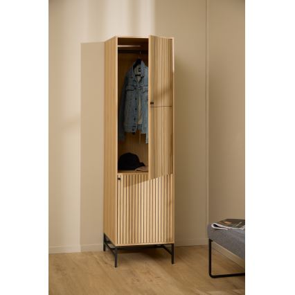 OLIVIA 51x200 cm Oak Wardrobe