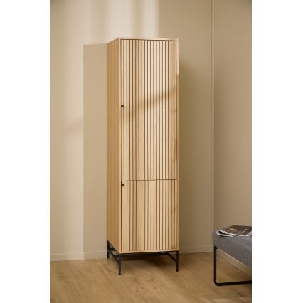 OLIVIA 51x200 cm Oak Wardrobe