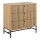OLIVIA Oak Chest of Drawers