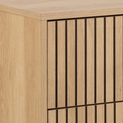 OLIVIA Oak Chest of Drawers