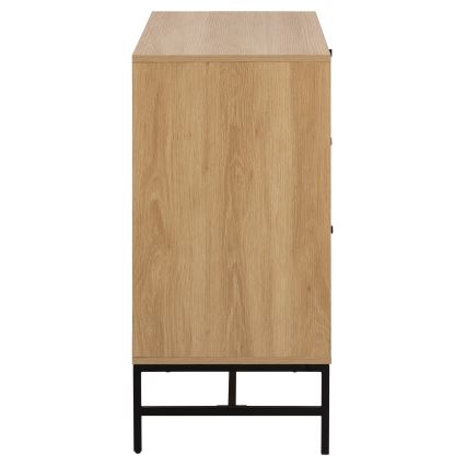 OLIVIA Oak Chest of Drawers