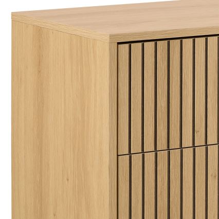 OLIVIA Oak Chest of Drawers