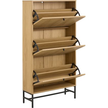 OLIVIA Oak Shoe Cabinet